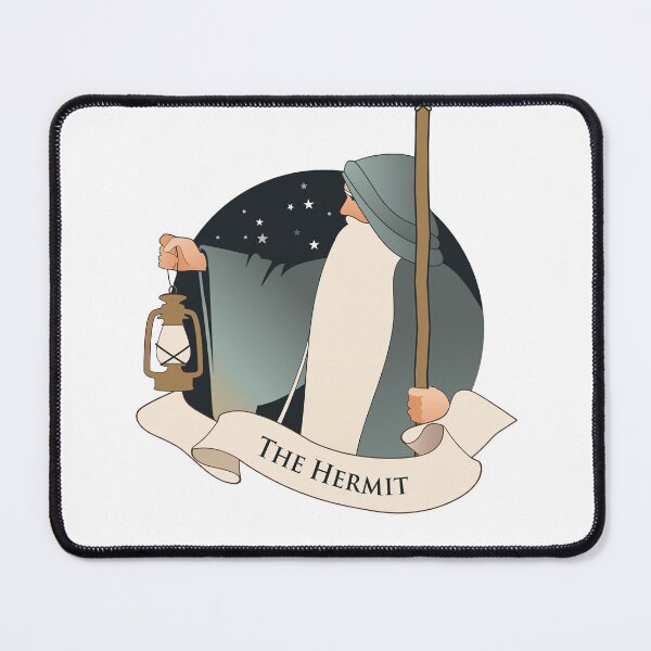 Item preview, Arcana Tarot: The Hermit designed and sold by La-Inspiratriz.