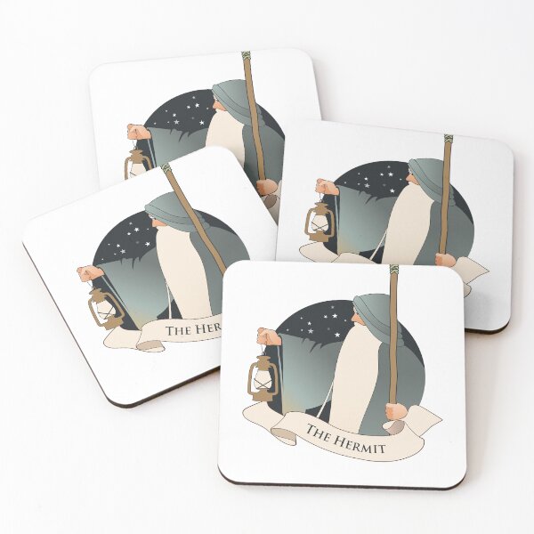 Item preview, Arcana Tarot: The Hermit designed and sold by La-Inspiratriz.
