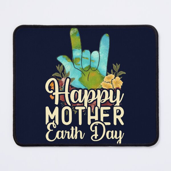 Item preview, Happy Mother Earth Day Environment Floral Hand Distressed Style designed and sold by niftee.