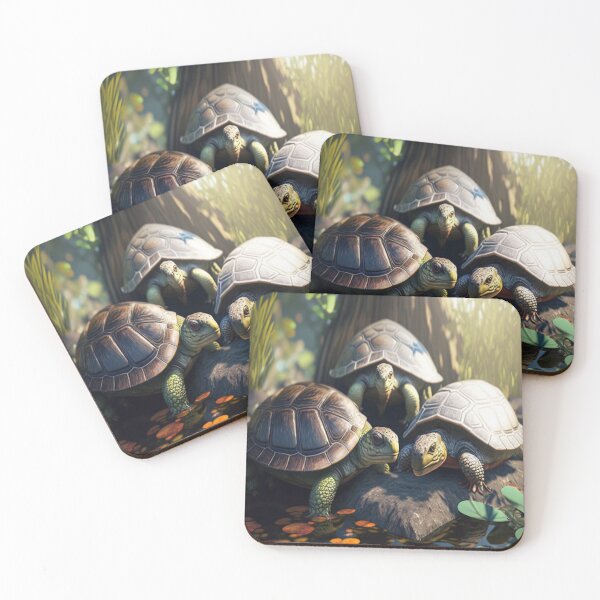 Item preview, Sharing Secrets Under the Shell: Turtles' Exclusive Communication designed and sold by ThreadGallery.