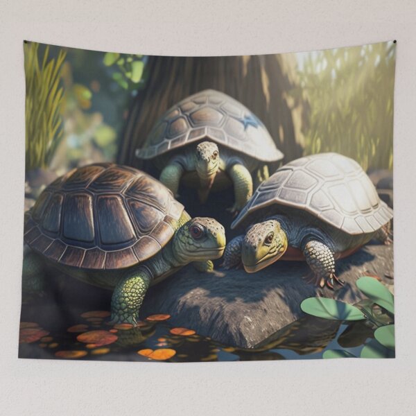 Item preview, Sharing Secrets Under the Shell: Turtles' Exclusive Communication designed and sold by ThreadGallery.
