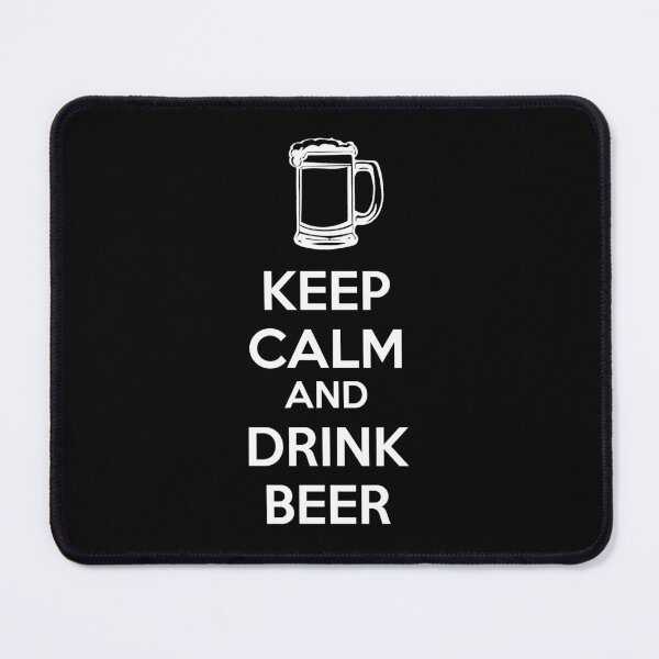 Item preview, Keep Calm and Drink Beer designed and sold by LowriMai.