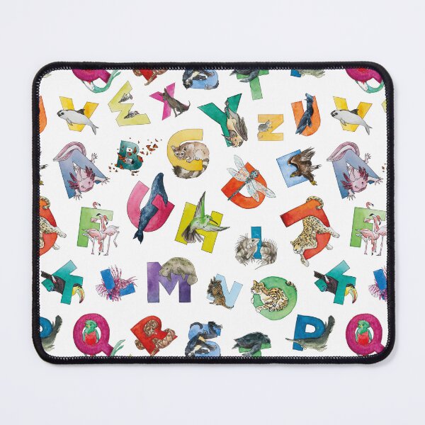 Item preview, Animal Alphabet Tile designed and sold by immerzdstudio.