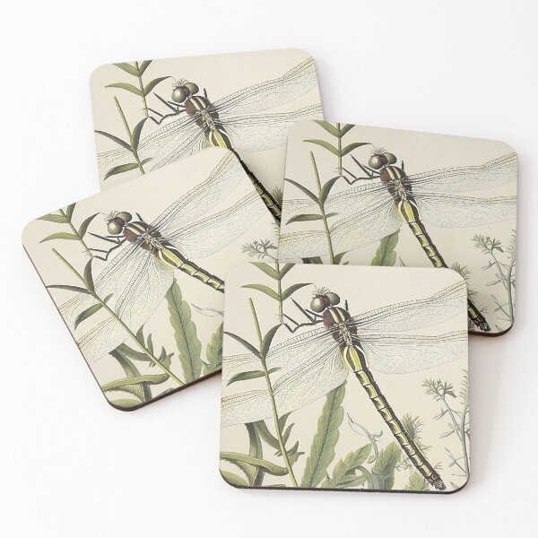 Item preview, Dragonfly Vintage Illustration designed and sold by WalterWhatFace.