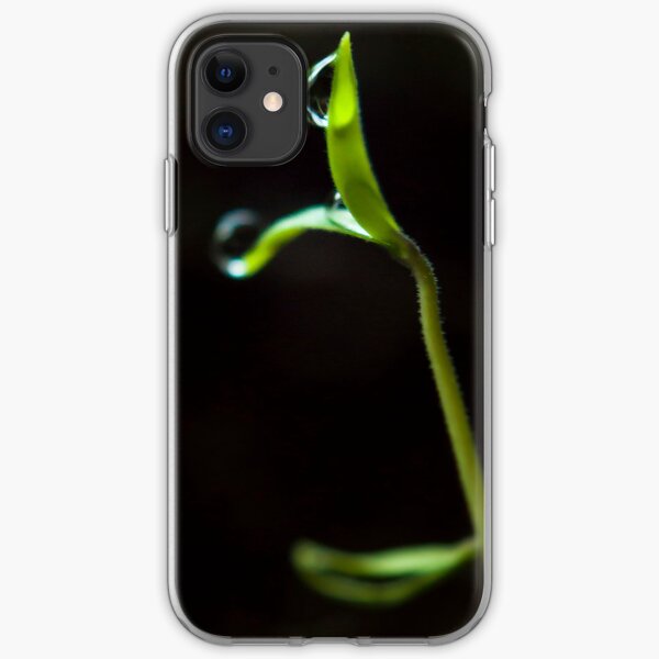 Dew Drops on Sprout iPhone Soft Case