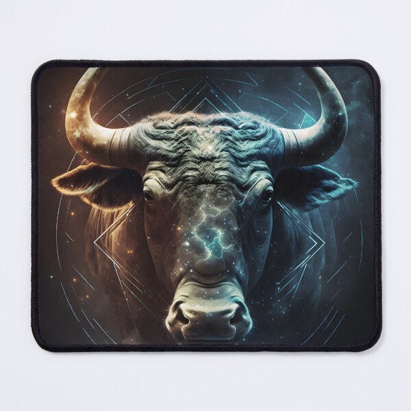 Item preview, Taurus spirit animal Bull designed and sold by ArtsByAesthetic.