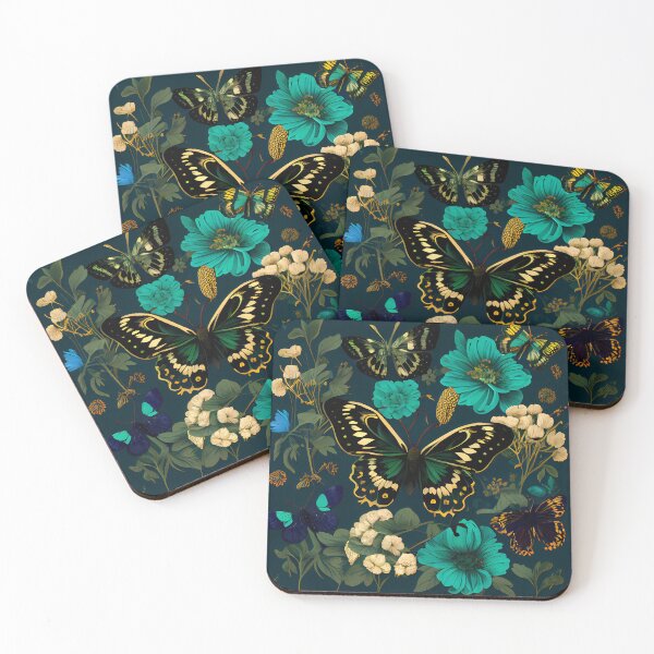 Item preview, Digital Art Illustration: Butterflies and Botany designed and sold by MTJ-Mushrooms.