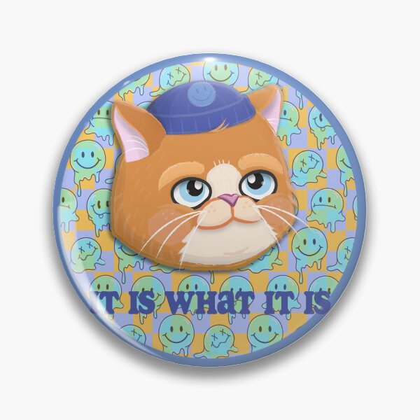 Item preview, Radical Acceptance Cat designed and sold by Elena Garrido.