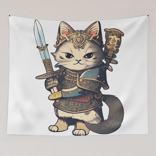 Item preview, Catman Warrior designed and sold by TaurusDigital.
