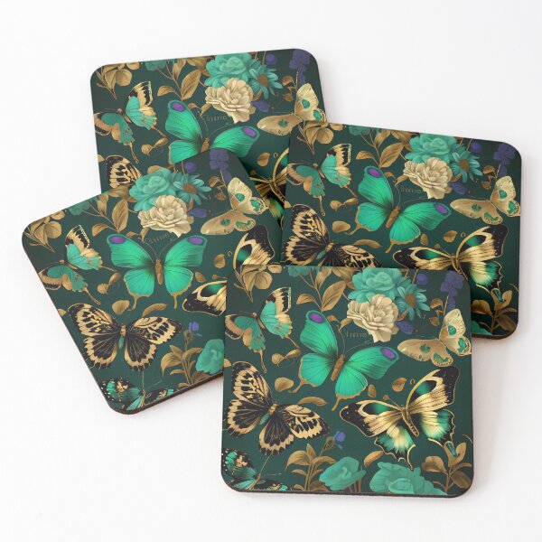 Item preview, Digital Image Illustration: Botanicals and Butterflies designed and sold by MTJ-Mushrooms.