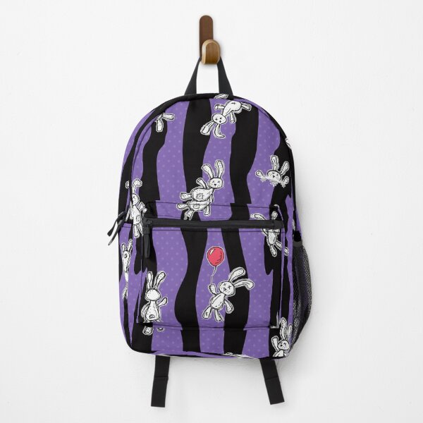 Item preview, Creepy Cute Bunny Pattern - Purple designed and sold by -DearTreehouse-.