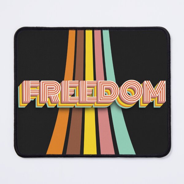 Item preview, Freedom (on black) designed and sold by PlasticPilchard.
