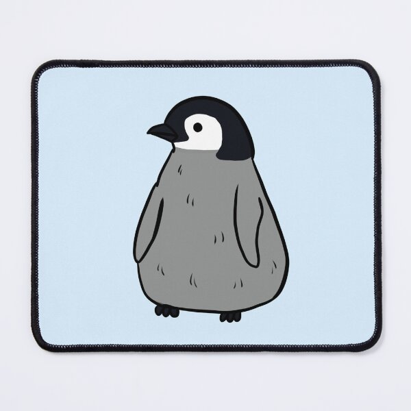 Item preview, Cute baby emperor penguins adorable penguin cartoon illustration designed and sold by Yarafantasyart.