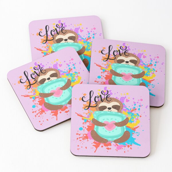 Item preview, Lovely sloth valentine designed and sold by rocklegends99.