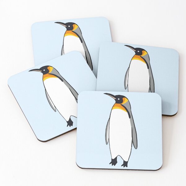 Item preview, Cute king penguin adorable penguin cartoon illustration  designed and sold by Yarafantasyart.