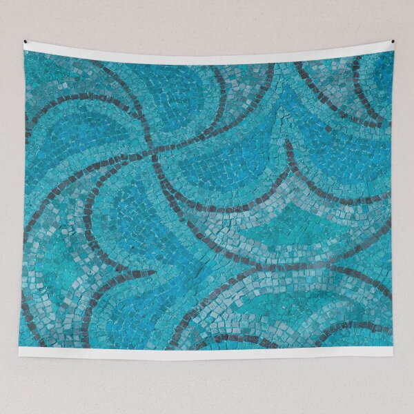 Item preview, Beautiful blue mosaics designed and sold by Photopat.