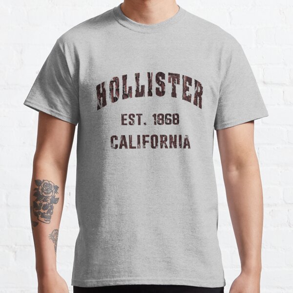 Hollister California Ca Vintage Graphic Retro 70S' Men's T-Shirt