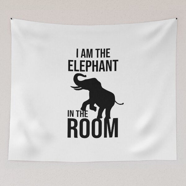 Item preview, I am the elephant in the room designed and sold by amersoliman.