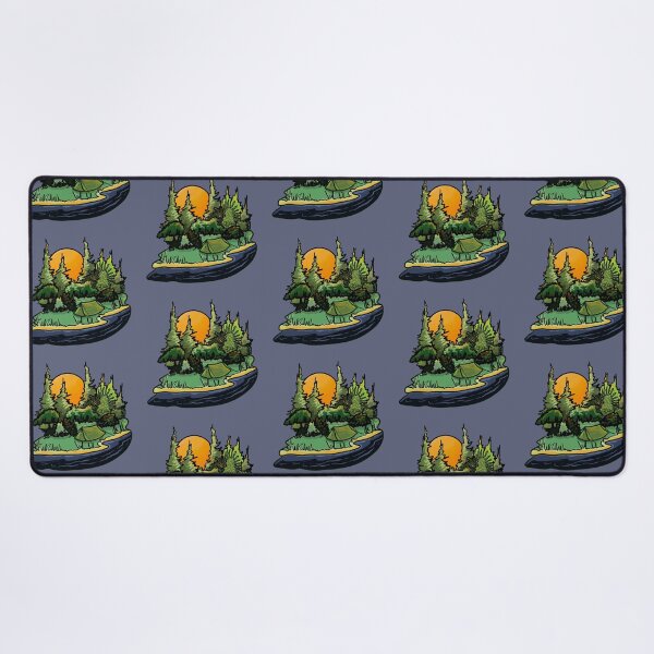 Item preview, Tent Camping by a Lake designed and sold by CampK80.