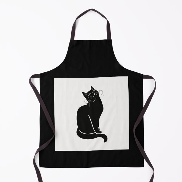 Item preview, Black Cat Silhouette Sitting Prim designed and sold by Earth Nature Creations.