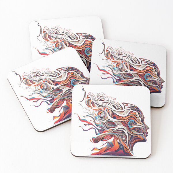 Item preview, Colorful Brainwaves A Vibrant Representation of the Mind designed and sold by Rob Wilson.