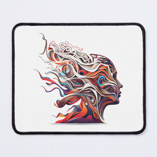 Item preview, Colorful Brainwaves A Vibrant Representation of the Mind designed and sold by Rob Wilson.
