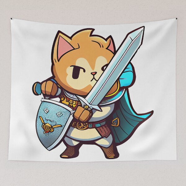 Item preview, Catman Warrior designed and sold by TaurusDigital.