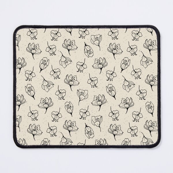 Item preview, Alhambra pomegranate flowers with cream texture background designed and sold by cezidesign.