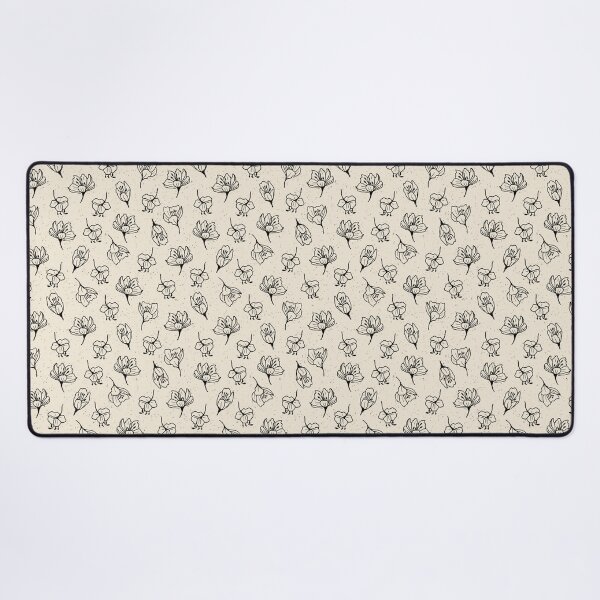 Item preview, Alhambra pomegranate flowers with cream texture background designed and sold by cezidesign.