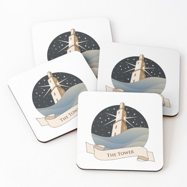 Item preview, Tarot Arcana: The Tower designed and sold by La-Inspiratriz.