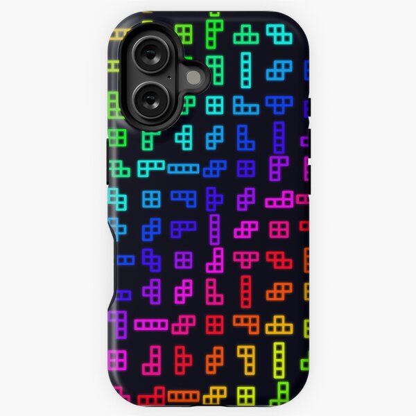 Item preview, Tetris rainbow pattern designed and sold by nexo-dim.