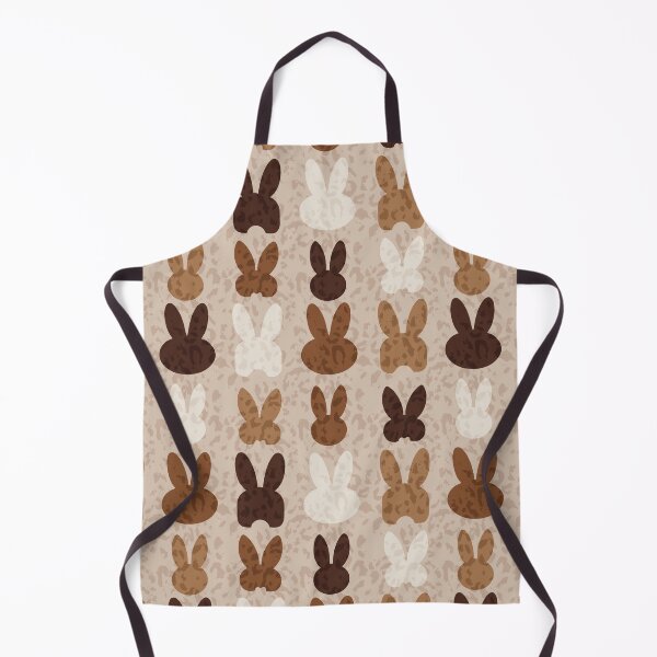 Item preview, Year of the Rabbit - Modern Bunnies with Animal Skin Texture - Earth Tones  designed and sold by Michelebuttons.