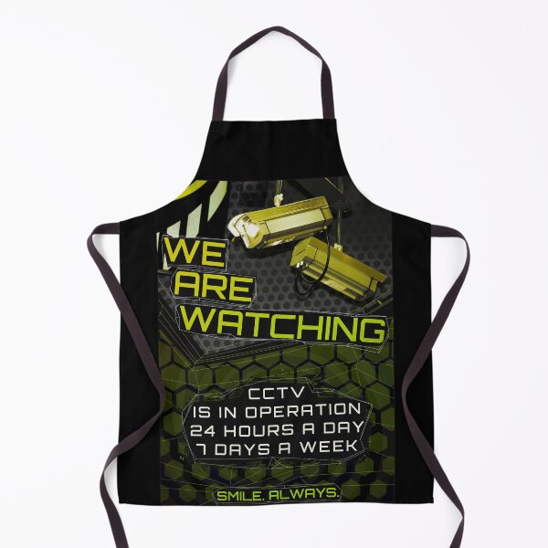 Item preview, WE ARE WATCHING poster designed and sold by Cabled Creature.