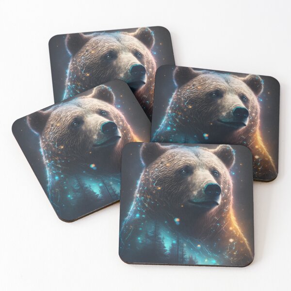 Item preview, Virgo spirit animal Bear designed and sold by ArtsByAesthetic.