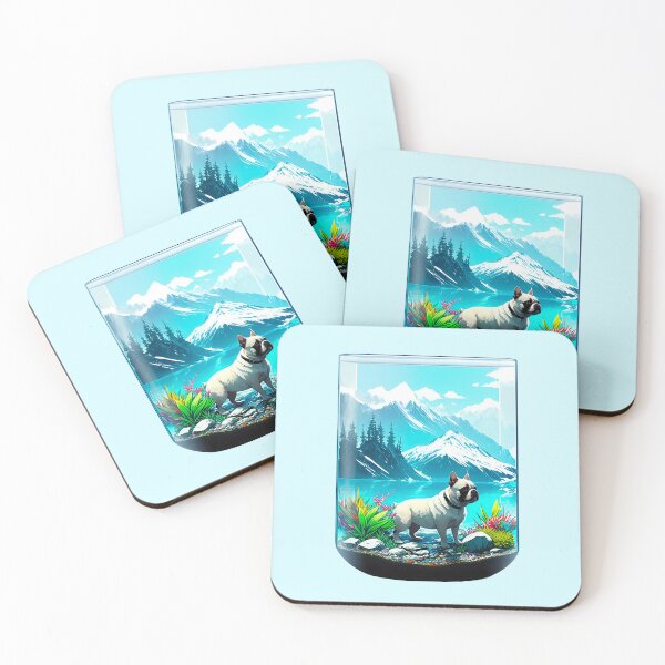 Item preview, Frenchie Siberian Adventure: A Journey to the World Oldest Lake designed and sold by Pawsitive Palette.