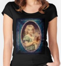 Victorian Girl Women's Fitted Scoop T-Shirt