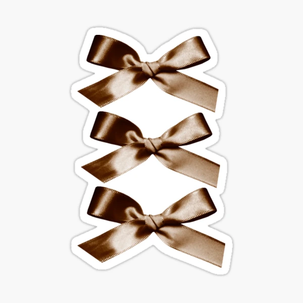 Coquette Bow Stickers – Golden Petal Arts