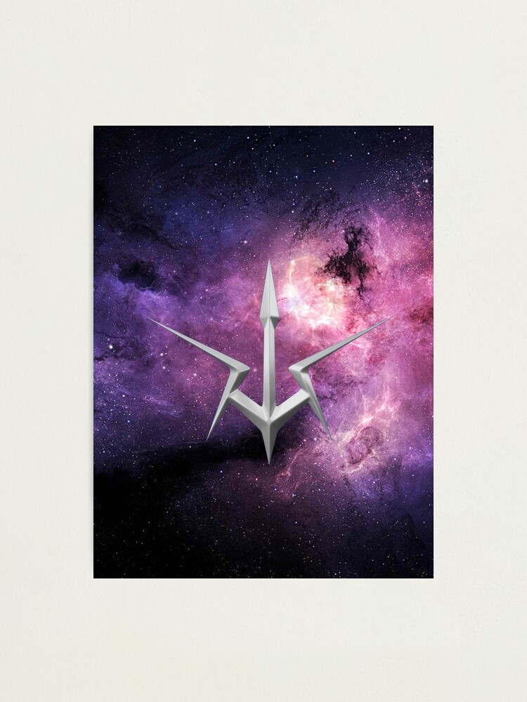 Code Geass Black Knights Symbol Photographic Print By Bethanypledger Redbubble