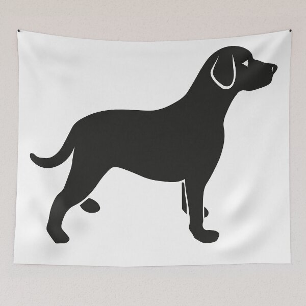 Item preview, black dog designed and sold by andrew JOHNSEN.