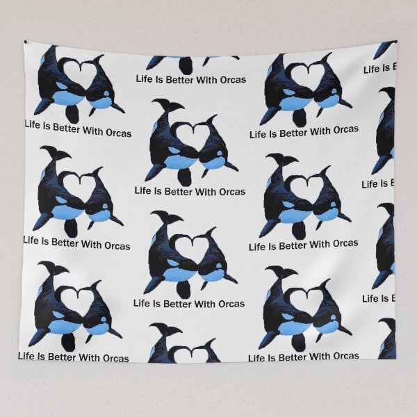 Item preview, Life Is Better With Orcas designed and sold by lemadjom.