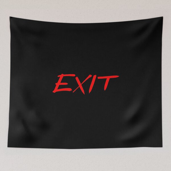 Item preview, Exit black designed and sold by oxoxoxo.