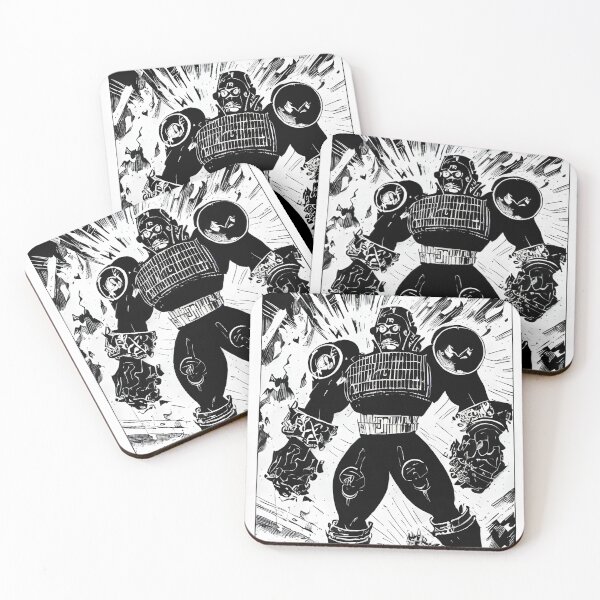 Item preview, Serie de guerreros mecánicos designed and sold by Retro Type.