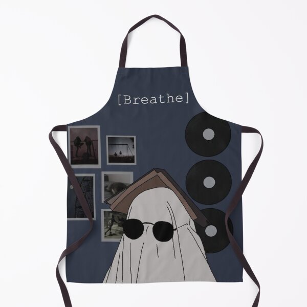 Item preview, ghost with glasses   music plates   book  breathe designed and sold by polich.