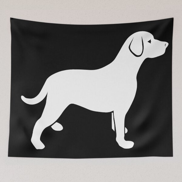 Item preview, white dog designed and sold by andrew JOHNSEN.