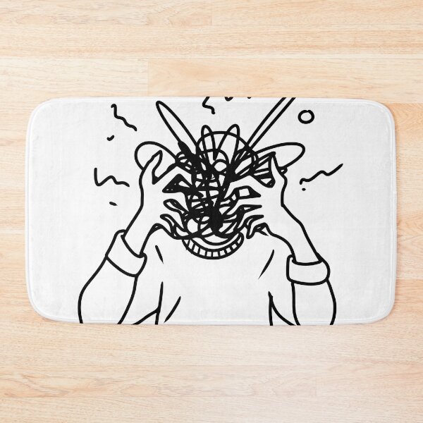 Item preview, Struggling with thoughts designed and sold by Quotabletees.