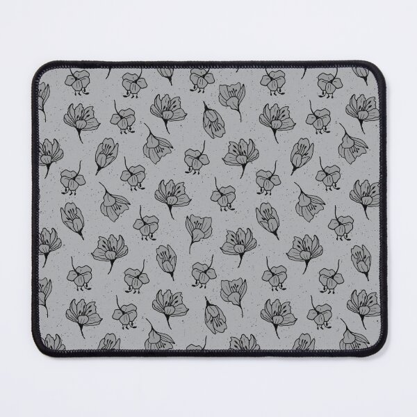 Item preview, Alhambra pomegranate flowers with dusty blue texture background designed and sold by cezidesign.