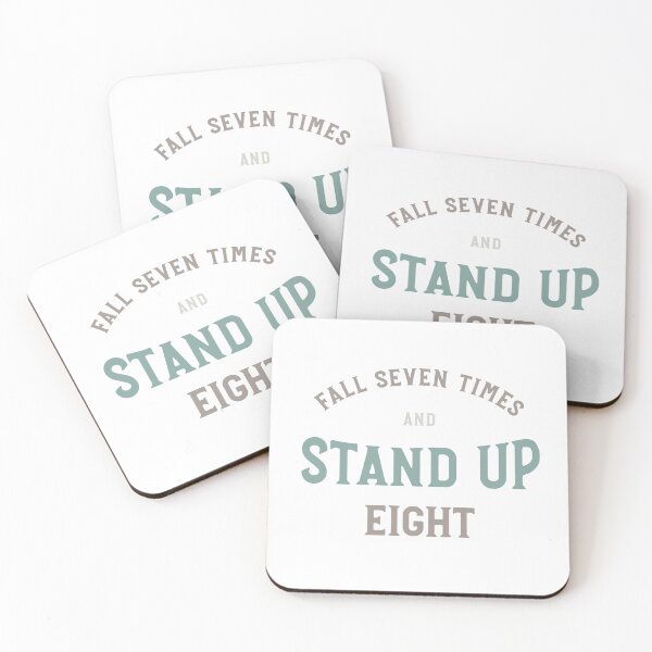 Item preview, Martial Arts Motivation Stand Up Eight designed and sold by whyitsme.
