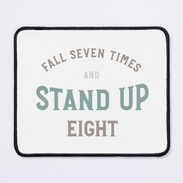 Item preview, Martial Arts Motivation Stand Up Eight designed and sold by whyitsme.