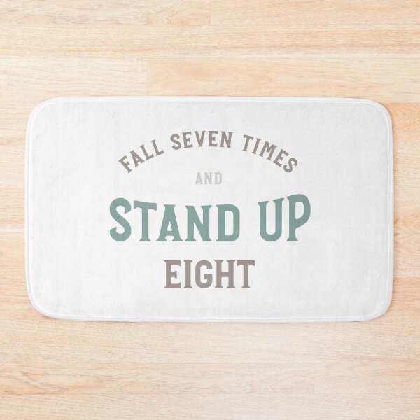 Item preview, Martial Arts Motivation Stand Up Eight designed and sold by whyitsme.