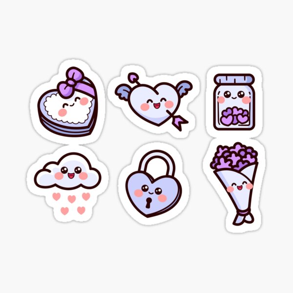 Kawaii Stickers for Sale  Tumblr transparents, Cute stickers, Tumblr  stickers